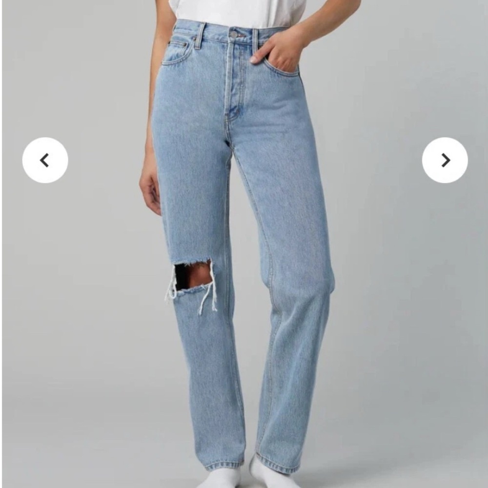 Still Here Worn Childhood Jeans Size 26”